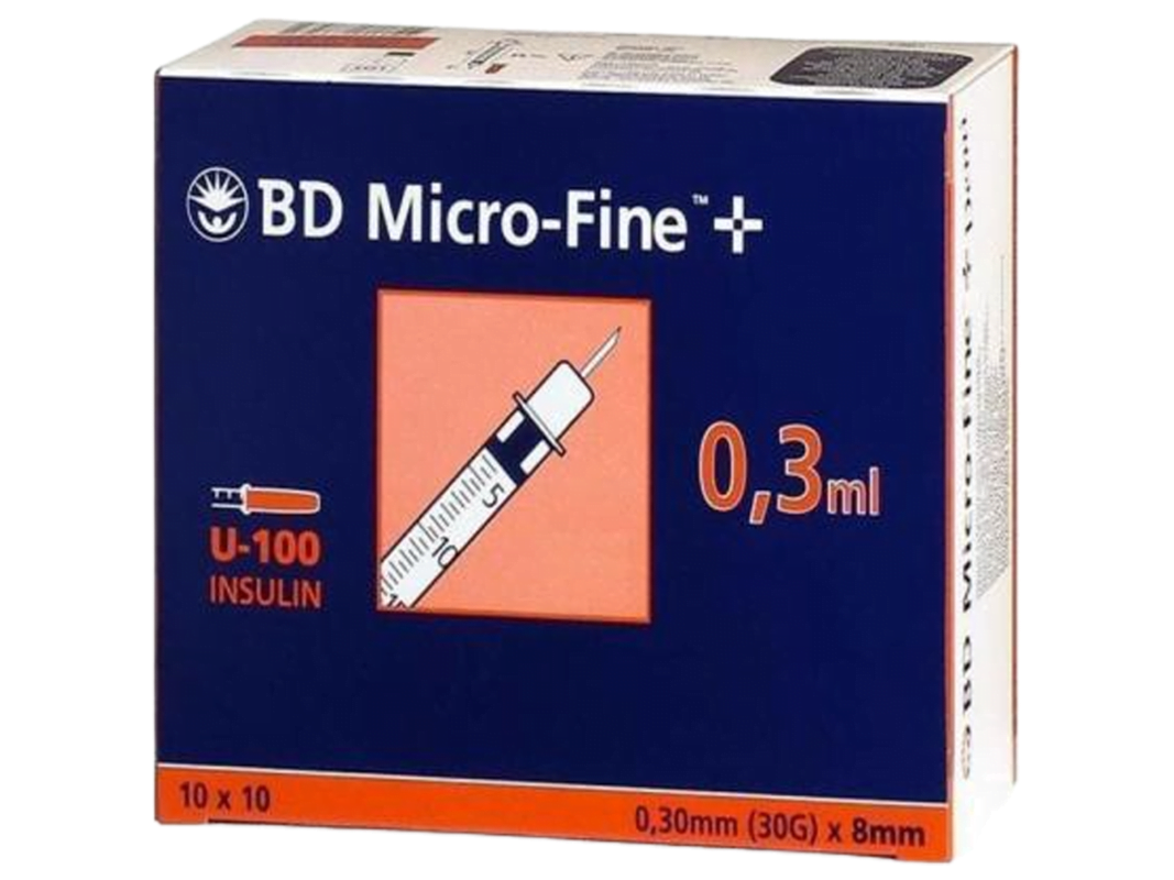 Microfine 0 3ml U100 30g 8mm Clinic Supplies Uk